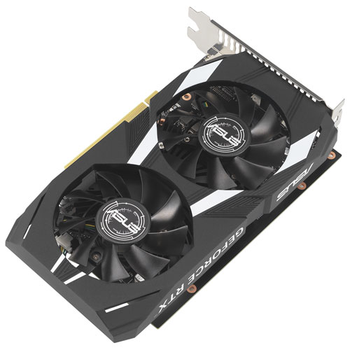 Carte graphique GDDR6 Dual GeForce RTX 3050 OC 6 Go d'ASUS
