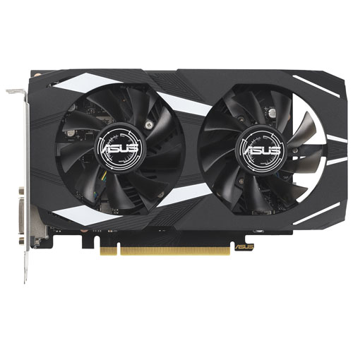 Carte graphique GDDR6 Dual GeForce RTX 3050 OC 6 Go d'ASUS