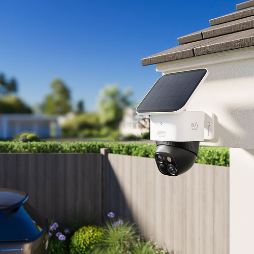 Eufy SoloCam S340 Wire-Free Outdoor IP Camera - Black/White