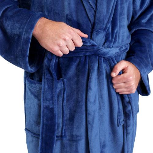 NHL Bath Robe - Blue - Edmonton Oilers