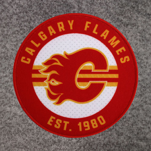 NHL Bath Robe - Grey - Calgary Flames