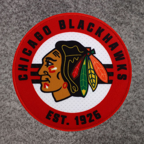 NHL Bath Robe - Grey - Chicago Blackhawks