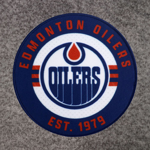 NHL Bath Robe - Grey - Edmonton Oilers