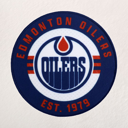 NHL Bath Robe - White - Edmonton Oilers