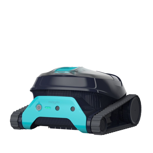 Dolphin Liberty 200 Cordless Robotic Pool Vacuum Cleaner — Simple Inductive Charging — Wall Climbing Capabilities — Ideal for Above and In-Ground