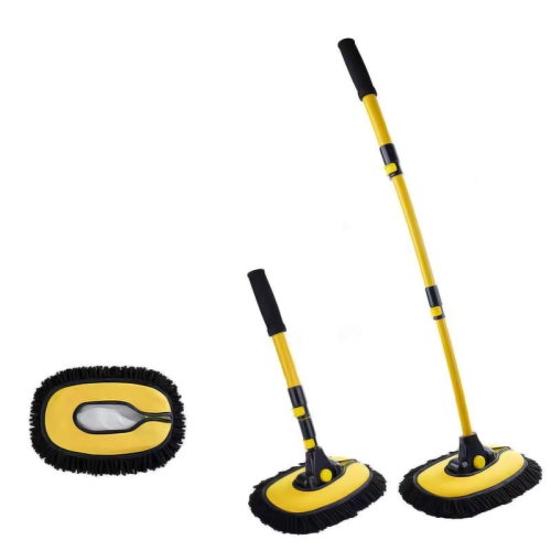 axGear Car Wash Brush Mop with Long Handle Microfiber Cleaning Broom Kit Tool