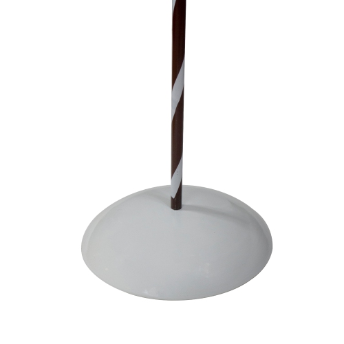 Solar-Powered North Pole Light Up Lantern Post Christmas Sign - 49.75"