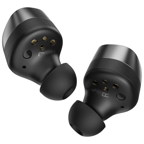 Écouteurs boutons 100 % sans fil à suppression du bruit Momentum 4 de Sennheiser - Graphite noir