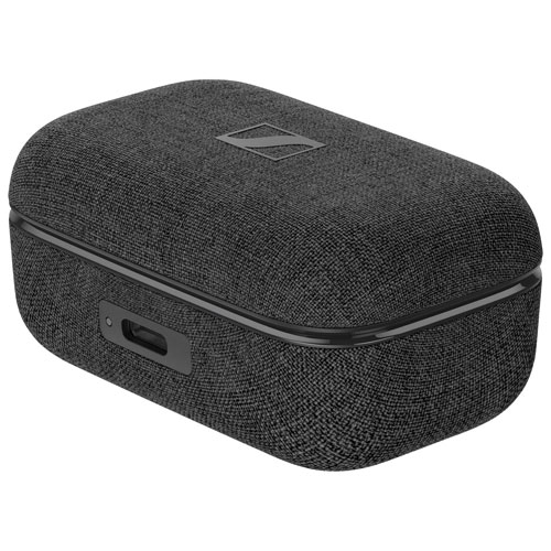 Écouteurs boutons 100 % sans fil à suppression du bruit Momentum 4 de Sennheiser - Graphite noir
