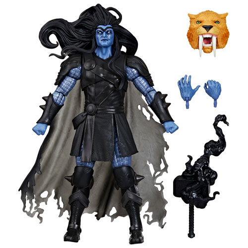 Collection Marvel Legends Series de Hasbro - Figurine d'action de l'Hiver Noir