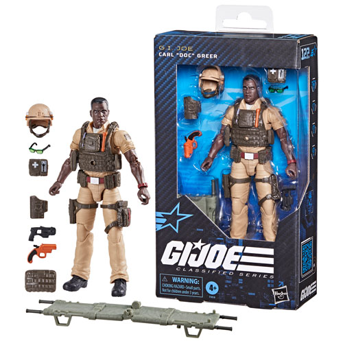G.I. Série Joe Classified - Figurine d'action de Carl « Doc » Greer
