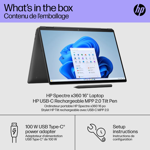 HP Spectre 16" Touchscreen 2-in-1 Laptop
