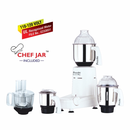 PREETHI  Super Grind Eco Plus 550W/110V With Chef Jar