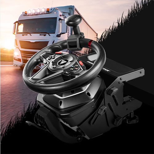 Image 6 of 7.. Thrustmaster T128 SimTask Racing Wheel & Magnetic Pedal Set for Xbox/PC