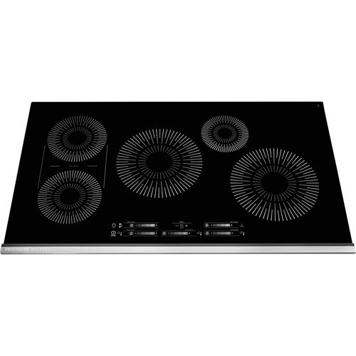 Image 1 of 2.. Open Box - Frigidaire Gallery 36" 5-Element Induction Cooktop - Black - Scratch & Dent