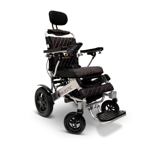 MAJESTIC IQ-9000 Airline Approved Luxury Electric Wheelchair | Auto Recline, LCD Joystick, Foldable, Up to 30 KM Range, Ultra-Light | 20’’ Seat Width