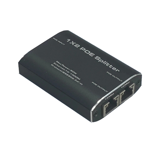 Image 1 of 1.. HYFAI RJ45 POE Splitter 1 to 2 Way Gigabit Network Splitter 1X2 with POE Splitter Repeater POE Extender over cat5e/6 Ethernet Cables