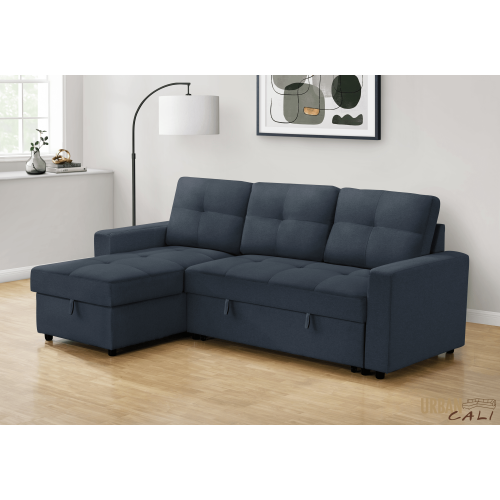 Canapé-lit modulaire Venice d'Urban Cali avec chaise de rangement réversible