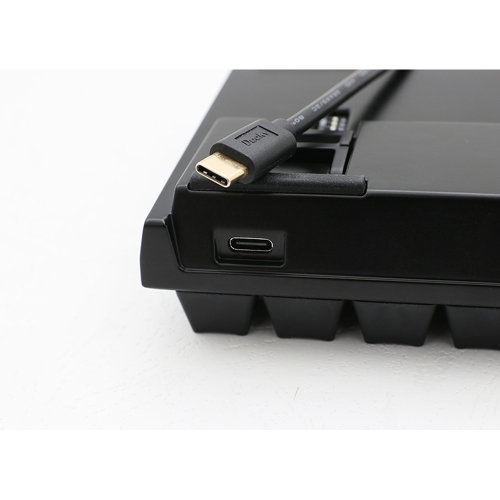 Ducky Mecha Pro RGB Hotswap Mechanical Gaming Keyboard Aluminum Frame Cherry MX Blue Switch SF Layout, Black