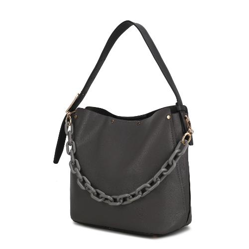 Chelsea Vegan Leather Hobo Bag byMiaK