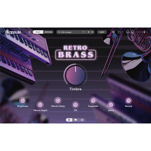 Capsule Audio Retro Brass Software - Digital Download