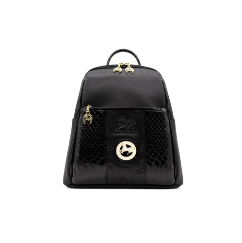 CAVALINHO  Honor Backpack (18190249) - Leather And Canvas In Black