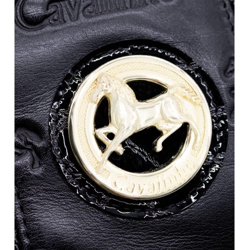 Cavalinho Honor Backpack Black - Leather and Canvas