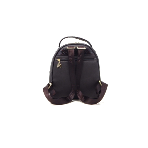 Cavalinho Honor Backpack Brown - Leather and Canvas