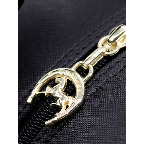 Cavalinho Honor Backpack Black - Leather and Canvas