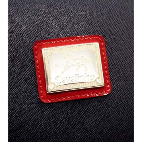 Cavalinho Limited Edition Love Yourself Backpack Navy / White / Red - Leather and Canvas