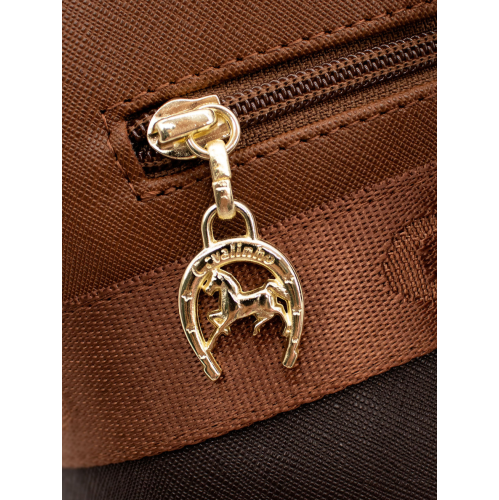 Cavalinho Club for Her Backpack Brown / SaddleBrown - Leather and Canvas