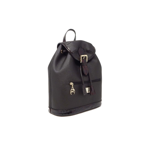 Cavalinho Cherry Blossom Backpack Brown - Leather and Canvas