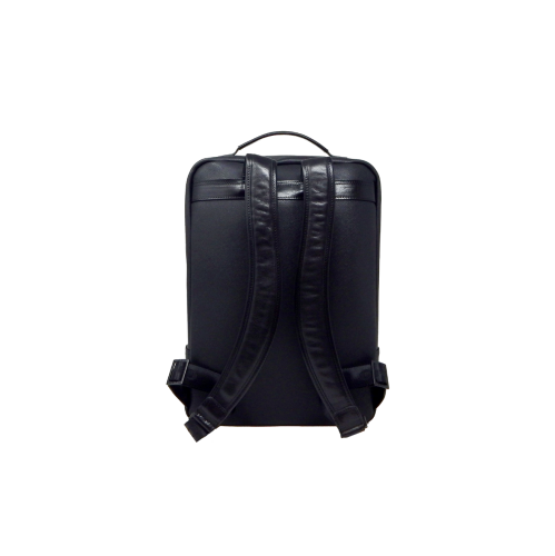 Cavalinho Club for Him Backpack Tan / Black - Leather and Canvas