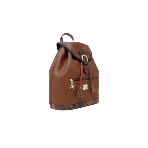 Sac à dos Cherry Blossom de Cavalinho, brun alezan - cuir et toile