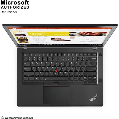 LENOVO  Refurbished (Excellent) Thinkpad T470 14" Full HD (1920X1080) (Intel Core I5-6300U, 16GB Ddr4 Ram, 512GB M.2 SSD Windows 10 Pro W/laptop Lock