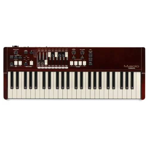 Image 1 of 3.. Hammond M-Solo Portable Organ - Burgundy