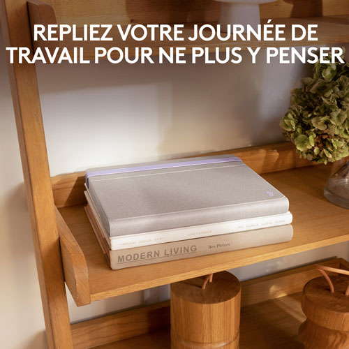 Ensemble bureau escamotable Casa de Logitech avec support pour portable, clavier et pavé tactile pour portable/MacBook (10 à 17 po) - Nordique