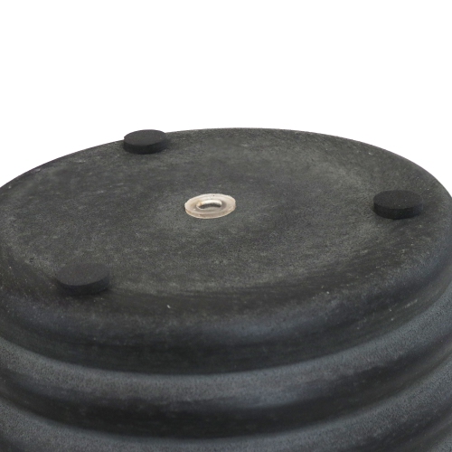 Sunnydaze Molly Metal Planter - 12.5 in - Matte Gray - Set of 4