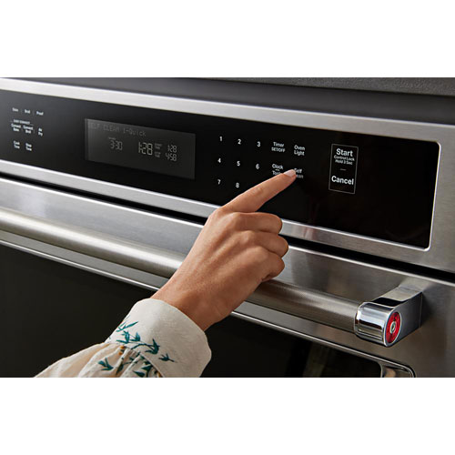 Kitchenaid 30" 6.4 Cu. Ft. Combination True Convection Electric Wall Oven -Stainless Steel