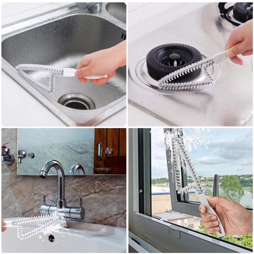 axGear 6PCS Window Groove Cleaning Brush