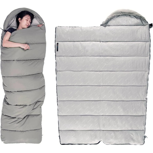 Sac de couchage d'extérieur d'AxGear Housse chaude pour enveloppe de voyage légère et portative