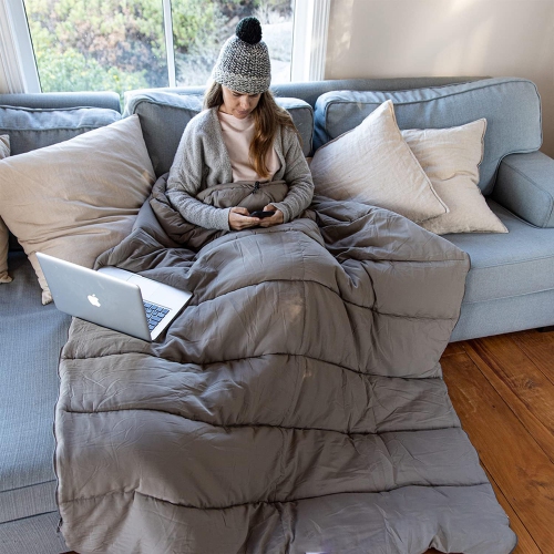 Sac de couchage d'extérieur d'AxGear Housse chaude pour enveloppe de voyage légère et portative