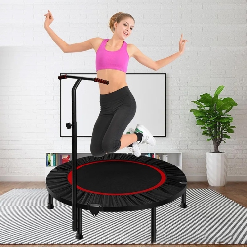 axGear Trampoline 40 Inch Indoor / Outdoor Home Fitness Exercise Foldable Rebounder