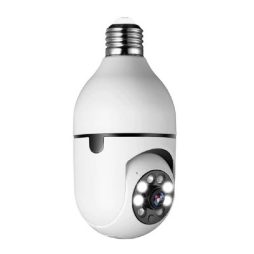 i Sight Bulb Indoor/Outdoor Wi-Fi HD Security Camera - White