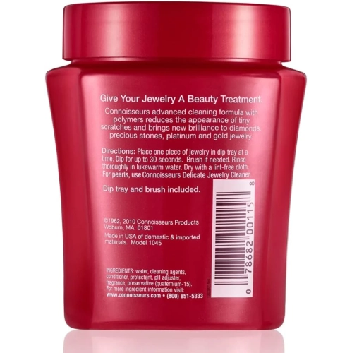 Nettoyant à bijoux CONNAISSEURS, 8 oz liq. - Doré, paquet de 1