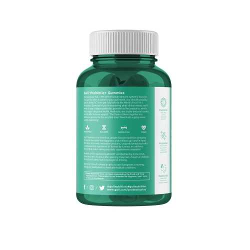 Goli Nutrition Pre + Post + Probiotics Vegan Gummies - 60ct