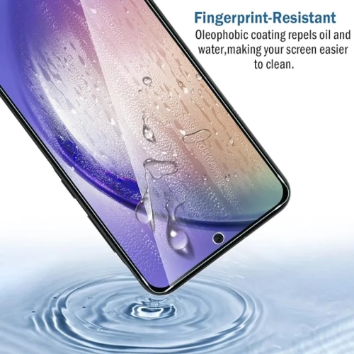 Protecteur d'écran pour Galaxy A55 5G de Samsung avec protecteur d'objectif - Paquet de 2