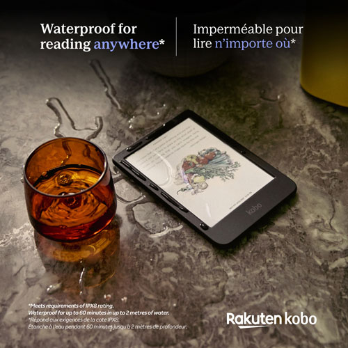 Kobo Clara Colour 6" Digital eReader with Touchscreen - Black