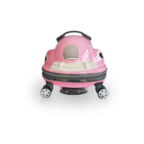 Tucci-Kids Dashmobile Hard-Shell Ride-On Suitcase Luggage - Pink