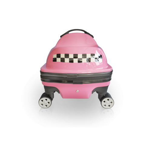 Tucci-Kids Dashmobile Hard-Shell Ride-On Suitcase Luggage - Pink